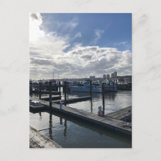 Boat Basin, Riverside Park New York City NYC Photo ポストカード (正面)