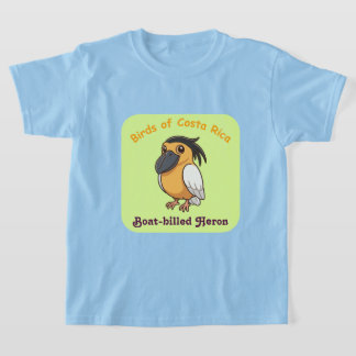 Boat-billed Heron(Birds of Costa Rica) 2 Tシャツ