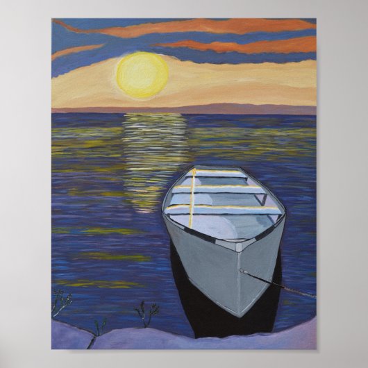 Boat by the Shoreポスター ポスター (正面)