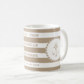 Boat Crew Brown コーヒーマグカップ (正面右)