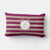 Boat Crew Brown ランバークッション (裏面)