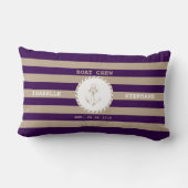 Boat Crew Brown ランバークッション (裏面)