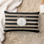 Boat Crew Brown ランバークッション (ブランケット)