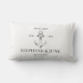 Boat crew for life ランバークッション (裏面)