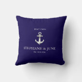 Boat Crew Team クッション (裏面)