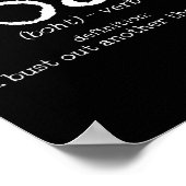 Boat Definition Bust Out Another Thousand Funny Bo ポスター (角)