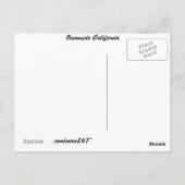 Boat Oceanside, Californiaはがき ポストカード (裏面)