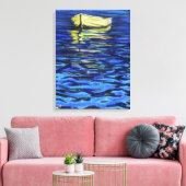 Boat On The Sea Canvas Print 絵を描 -'s キャンバスプリント (インサイチュ (リビング))