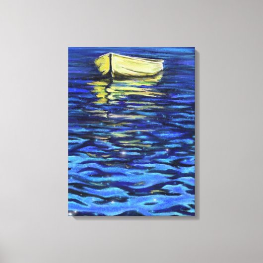 Boat On The Sea Canvas Print 絵を描 -'s キャンバスプリント (正面)