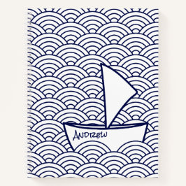 Boat on Waves Notebook ノートブック