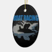 boat racing セラミックオーナメント (左)