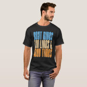 Boat Rides Tan Lines And Good Times Boating Tシャツ (正面フル)