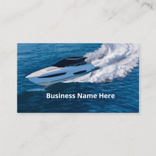 Boat Sales And Maintenance Marine 名刺 (正面)