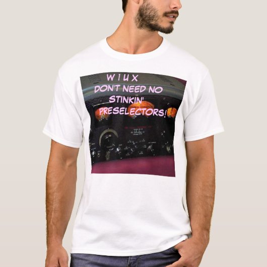 BOATANCHORのラジオ Tシャツ (正面)