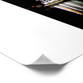 Boathouse Row photo art poster, Philadelphia, PA ポスター (角)