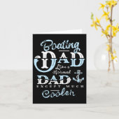 Boating Dad Gifts For Daddy Father Day Boat Men  カード (黄色い花)