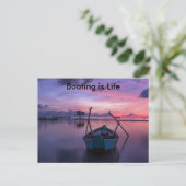 Boating is Lifeはがき ポストカード (スタンド正面)