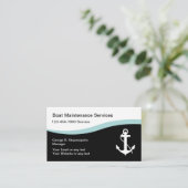 Boating Maintenance名刺 名刺 (スタンド正面)