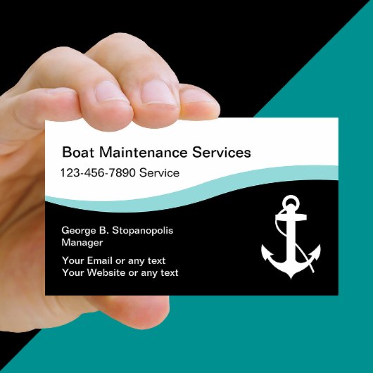 Boating Maintenance名刺 名刺