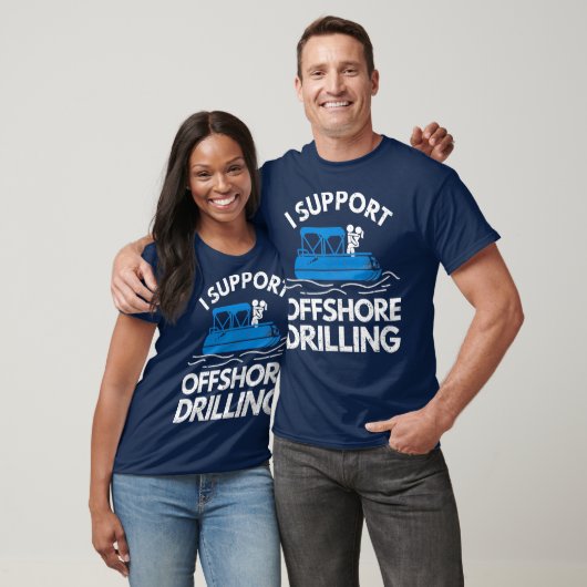 Boating Shirt I Support Offshore Drilling T-Shirt Tシャツ (ユニセックス)