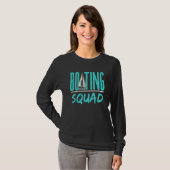 Boating Squad Sailing Sailor Hobby Sail Sailboat Tシャツ (正面フル)
