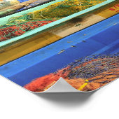 Boats being readied for fishing, The Church of ポスター (角)