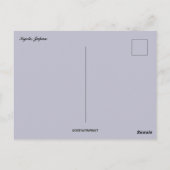 Boats in a Canal in Kyoto Japan ポストカード (裏面)