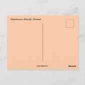 Boats in Sirpalesaari Helsinki Finland ポストカード (裏面)