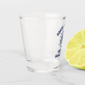 Boats N Bros Bachelor Party Favor Navy ショットグラス (左)