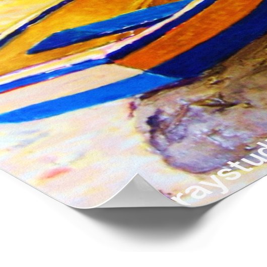 "Boats of Beaufort" ポスター (角)