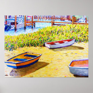 "Boats of Beaufort" ポスター