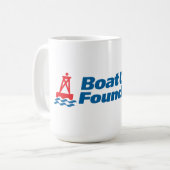 BoatUS Foundation Mag コーヒーマグカップ (正面左)