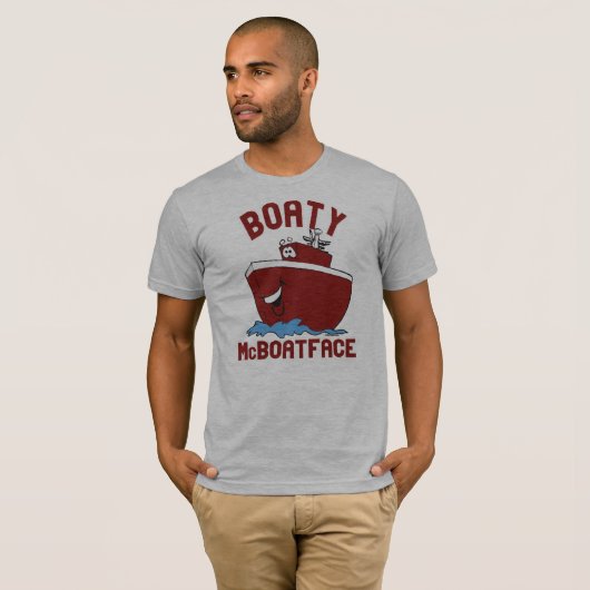 Boaty McBoatface Tシャツ (正面フル)