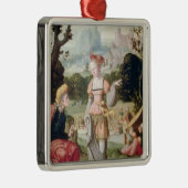 Boaz、c.1530-40の分野のルースそしてNaomi メタルオーナメント (右)