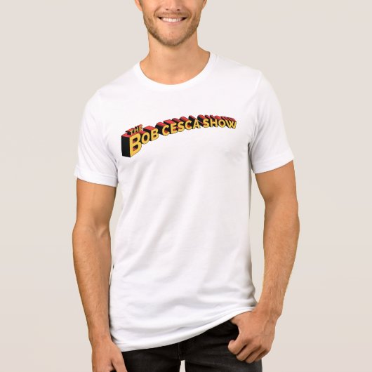 Bob Cesca Show スーパーヒーローTシャツ トライブレンドTシャツ (正面)
