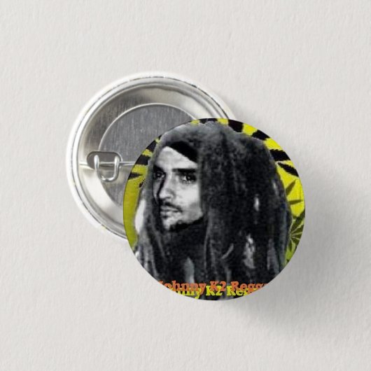 Bob Johnny Ronde Button 3,2 cm 缶バッジ (正面&裏面)