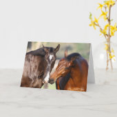 Bob Langrish | Two Canadian Sport Horses Meeting カード (黄色い花)