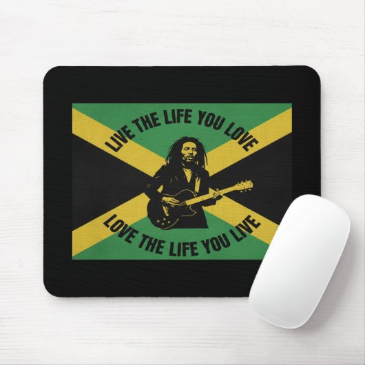 Bob Marley Mouse Pad マウスパッド (マウス)