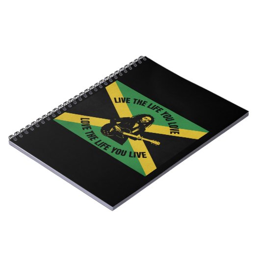 Bob Marley Notebook ノートブック (左側)