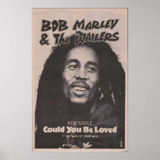 BOB MARLEY Poster - 1978 original NME - Could you ポスター (正面)