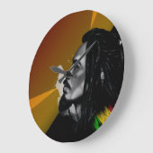 Bob Marley Wall Clock ラージ壁時計 (傾斜)