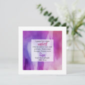 Bob Ross Inspirational Quote Greeting Card (スタンド正面)