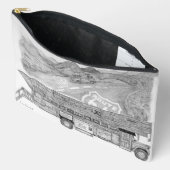 Bob Waldmire's Bus on an Accessory Pouch アクセサリーポーチ (見開き)