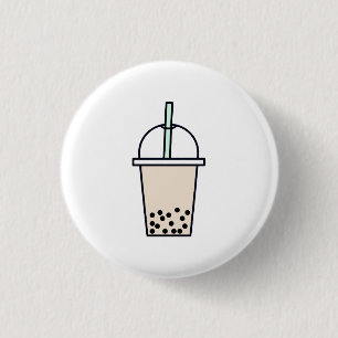 Bobaの飲み物Pin 缶バッジ