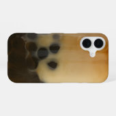 Bobaミルクティー写真 iPhone 16ケース (裏面横)
