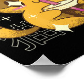 Boba猫かわいいアニメ日本のフードガールズ ポスター (角)