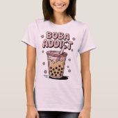 Boba Addict Bubble Tea Tシャツ (正面)