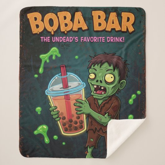 Boba Bar – シェルパブランケット (正面)