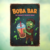 Boba Bar – 不死者のお気に入りのドリンク！ ウィンドウサイン (シート3)