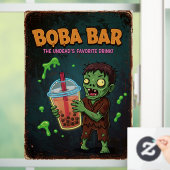 Boba Bar – 不死者のお気に入りのドリンク！ ウィンドウサイン (ホーム)